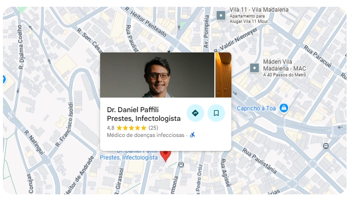 Dr. Daniel Prestes; Infectologista Vila Madalena; Infectologista Zona Oeste SP; Médico Infectologista Hospital Sírio-Libanês; Infectologista corpo clínico Albert Einstein; Infectologista perto do Beco do Batman; Infectologista Hospital Alemão Oswaldo Cruz; Infectologista Hospital Nove de Julho; Tratamento para SIBO e disbiose; Médico especialista em modulação intestinal; Microbiota e imunidade baixa; Candidíase de repetição tem cura?; Infecção urinária de repetição e intestino; Exames de metagenômica intestinal; Probióticos para imunidade; Tratamento de infecções recorrentes de mucosa; Onde fazer PrEP em São Paulo; Como funciona a PEP; Prevenção combinada ISTs; Médico infectologista LGBTQIA+ amigável; Check-up de doenças sexualmente transmissíveis; Prevenção de HIV e ISTs; Médico para imunidade baixa; Especialista em infecções recorrentes; Check-up infectológico completo; Vacinas para pacientes imunossuprimidos; Acompanhamento pós-transplante infectologia; Segunda opinião infectologia casos complexos; Vacinação de populações especiais; Médico infectologista particular SP; Consultoria sanitária para escolas; Protocolos de saúde em escolas; Palestras de saúde para pais e educadores; Vigilância sanitária em escolas